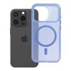 iPhone 15 PRO Aurora tok, MagSafe-kompatibilis, kék
