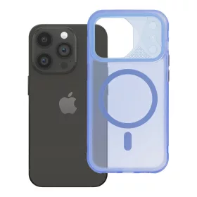 iPhone 14 PRO Aurora tok, MagSafe-kompatibilis, kék