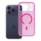 iPhone 17 PRO MAX Aurora tok, MagSafe-fel kompatibilis, rózsaszín