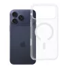 iPhone 17 Pro Max / 18 Pro Max tok, átlátszó, MagSafe-fel kompatibilis, átlátszó Mag Cover Elite (STR / NEM SÁRGÁS / KAMERAVEZÉRLŐ GOMB)