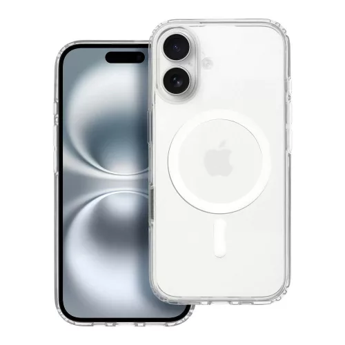 iPhone 17 Pro Max / 18 Pro Max tok, átlátszó, MagSafe-fel kompatibilis, átlátszó Mag Cover Elite (STR / NEM SÁRGÁS / KAMERAVEZÉRLŐ GOMB)
