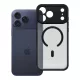 iPhone 17 Pro Max / 18 Pro Max teljes matt MagSafe-kompatibilis tok, fekete