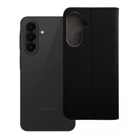 Flip tok Samsung A27 Sensitive Book telefonhoz, fekete