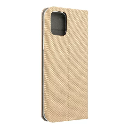 Flip tok Samsung A27 Sensitive Book telefonhoz, arany