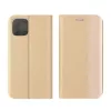 Flip tok Samsung A27 Sensitive Book telefonhoz, arany