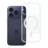 iPhone 17 Pro / 18 Pro tok, átlátszó, MagSafe-fel kompatibilis (Clear Mag Cover, MID)