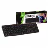 ART vezetékes mechanikus billentyűzet USB A QWERTY LED AK-51 fekete