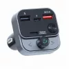 ART FM adó bluetooth 5.0 + USB A QC3.0 + C típusú (összesen 30W) FM-84B fekete