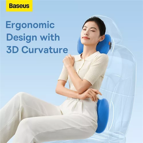 BASEUS ComfortRide sorozatú autós hűsítő derékpárna, galaxiskék, C20036402311-01