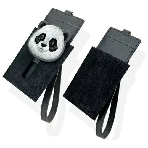 NIMMY kártyatartó BIG EYED PET 2.0 Panda fekete