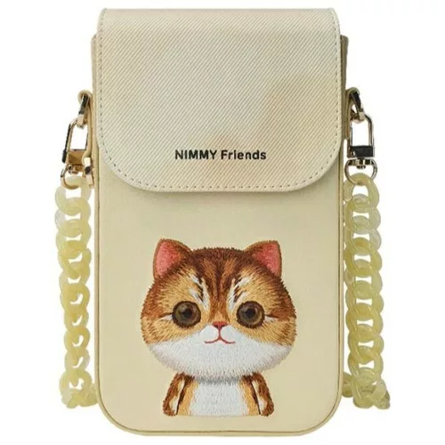 NIMMY 3 az 1-ben telefontáska + pénztárca + gps tok BIG EYED PET 2.0 macska khaki