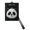 NIMMY szett 3in1 telefontáska + pénztárca + gps tok BIG EYED PET 2.0 Panda fekete