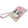 NIMMY szett 3 az 1-ben telefontáska + pénztárca + gps tok BIG EYED PET 2.0 Macskarózsaszín