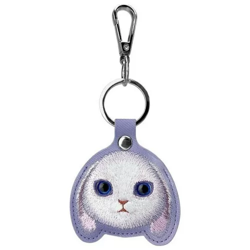 NIMMY szett 3in1 telefontáska + pénztárca + gps tok BIG EYED PET 2.0 Rabbit lila
