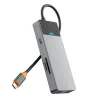 WiWU – HUB A721HD USB3.1x2+PD(100W)+USB-C(3.1)+SD/TF(3.0)+HDMI (4K60HZ)