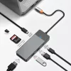 WiWU – HUB A721HD USB3.1x2+PD(100W)+USB-C(3.1)+SD/TF(3.0)+HDMI (4K60HZ)