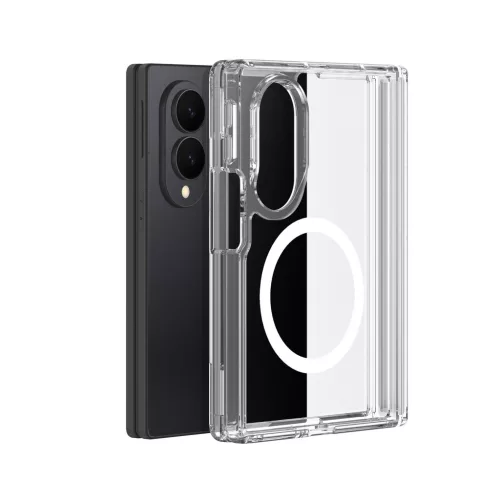 DUX DUCIS CLIN MAG tok, MagSafe kompatibilis, SAMSUNG Z Fold 8 készülékhez, átlátszó