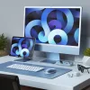 Satechi M1 vezeték nélküli egér, 1200 dpi, bluetooth, kék