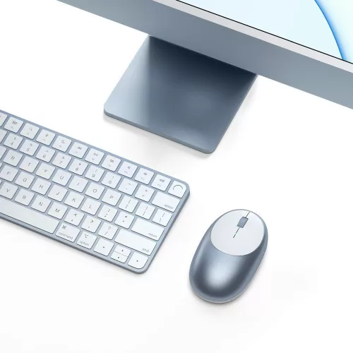 Satechi M1 vezeték nélküli egér, 1200 dpi, bluetooth, kék