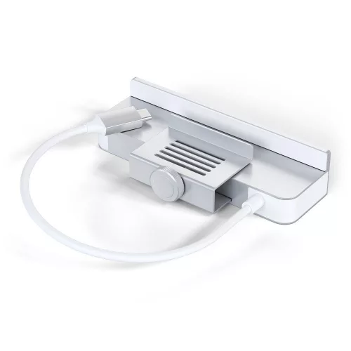 Satechi USB-C HUB adapter iMac M1 2021 24" és 27" Studio Display 2022 ST-UCICHS ezüst
