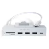 Satechi USB-C HUB adapter iMac M1 2021 24" és 27" Studio Display 2022 ST-UCICHS ezüst