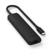 Satechi ST-P7SK 7in1 USB-C HUB adapter, fekete