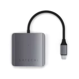SATECHI adapter HUB 4in1 C típusú ST-H4CPDM asztroszürke