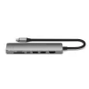 Satechi Slim ST-P7SM 7in1 USB-C HUB adapter asztroszürke