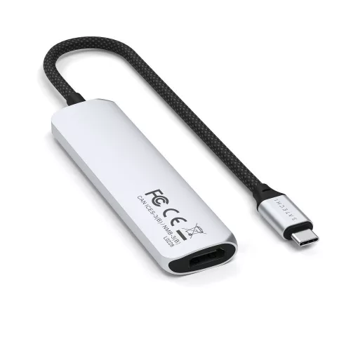 SATECHI adapter HUB 4in1 C típusú ST-P4SS ezüst