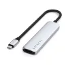 SATECHI adapter HUB 4in1 C típusú ST-P4SS ezüst