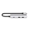 SATECHI adapter HUB 4in1 C típusú ST-P4SS ezüst