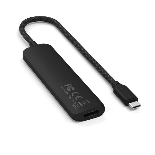 SATECHI adapter HUB 4in1 C típusú ST-P4SK fekete
