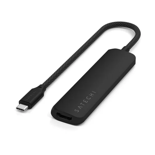 SATECHI adapter HUB 4in1 C típusú ST-P4SK fekete