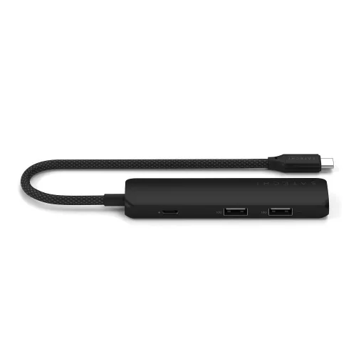 SATECHI adapter HUB 4in1 C típusú ST-P4SK fekete