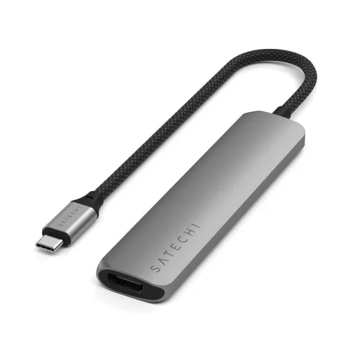 SATECHI adapter HUB 6in1 C típusú ST-P6SM asztroszürke