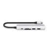 SATECHI adapter HUB 6in1 C típusú ST-P6SS ezüst