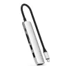 SATECHI adapter HUB 6in1 C típusú ST-P6SS ezüst