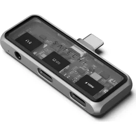   Satechi Mobile XR ST-HXRAJM 3in1 USB-C adapter HUB asztroszürke