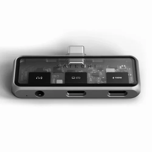 Satechi Mobile XR ST-HXRAJM 3in1 USB-C adapter HUB asztroszürke