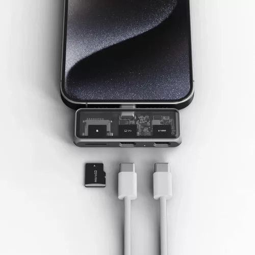 Satechi Mobile XR ST-HXRSDM 3in1 USB-C adapter HUB asztroszürke