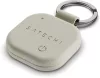 Apple Find My Satechi kulcstartó formájú, vegán bőr ST-LKCFW homokszínű, kompatibilis a lokátorral