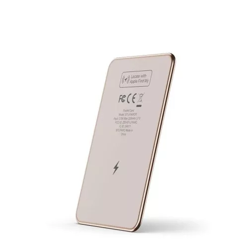 Apple Find My Satechi kártya alakú ST-LFAWCR sivatagi rózsa alakú lokátorral kompatibilis