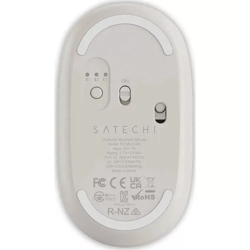 Satechi 2.4G 2400 dpi OntheGo ST-MOTGW vezeték nélküli egér, fekete