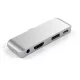 Satechi Mobile Pro Hub 4in1 USB-C adapter HUB ST-TCMPHS ezüst
