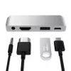 Satechi Mobile Pro Hub 4in1 USB-C adapter HUB ST-TCMPHS ezüst