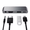 Satechi Mobile Pro Hub 4in1 USB C HUB adapter ST-TCMPHM asztroszürke