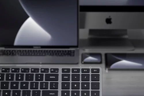 Vezeték nélküli billentyűzet QWERTY Satechi Slim X2 ST-BTSX2M asztroszürke