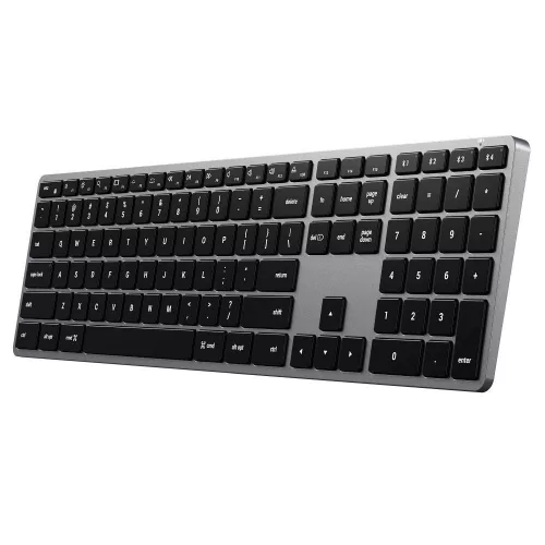 Vezeték nélküli billentyűzet QWERTY Satechi Slim X3 ST-BTSX3M asztroszürke