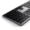 Vezeték nélküli billentyűzet QWERTY Satechi Slim X3 ST-BTSX3M asztroszürke
