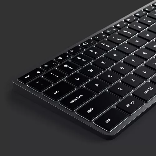 Vezeték nélküli billentyűzet QWERTY Satechi Slim X3 ST-BTSX3M asztroszürke
